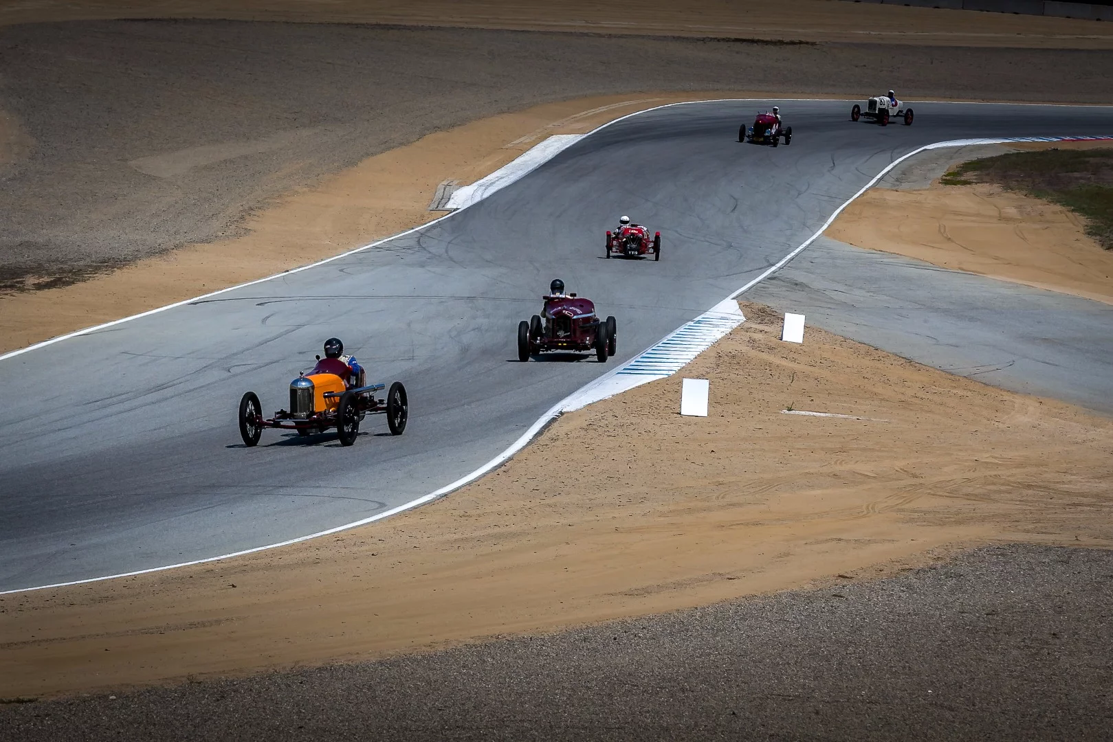 Racers once had to depend on the equivalent of mountain bike tires