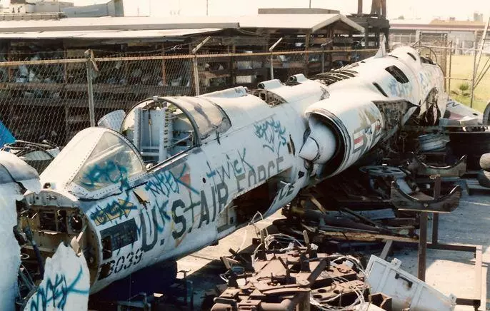 The North American Eagle is made possible by a beat down US Airforce F-104 Starfighter