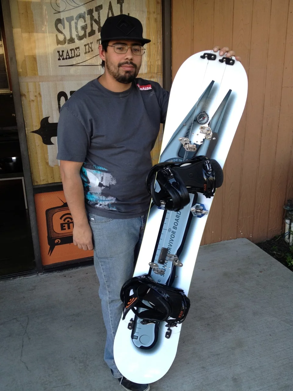 The multi-tool inspired board is complete Photo: Erin Paul Hines