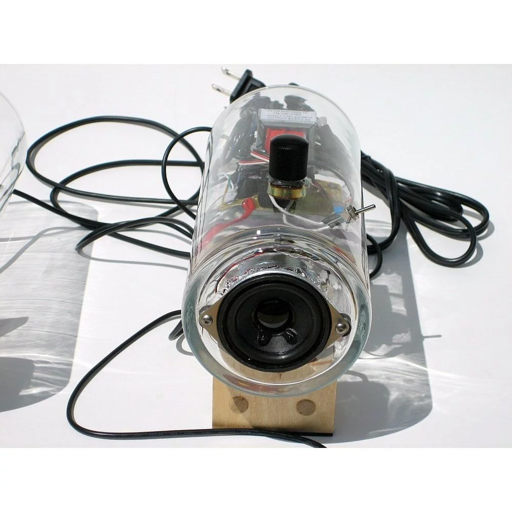 A set of speakers from Logitech are given a new lease on life in the Glass Speakers from Whamodyne