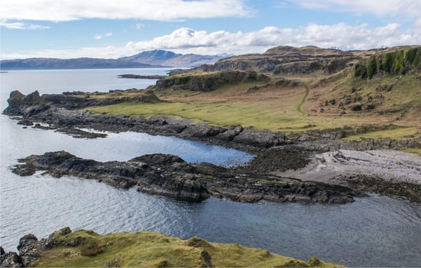 The fossil of the world's oldest known bug was found on the island of Kerrera in Scotland