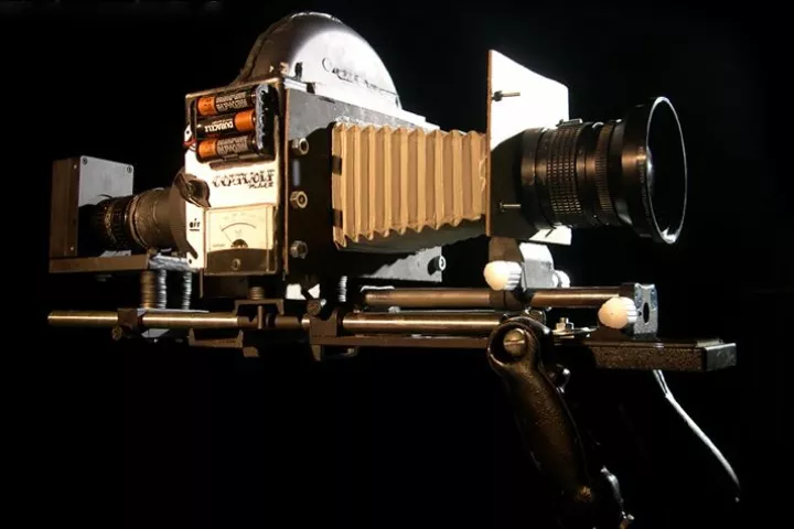 Evan Glodell's Coatwolf Model II digital cinema camera