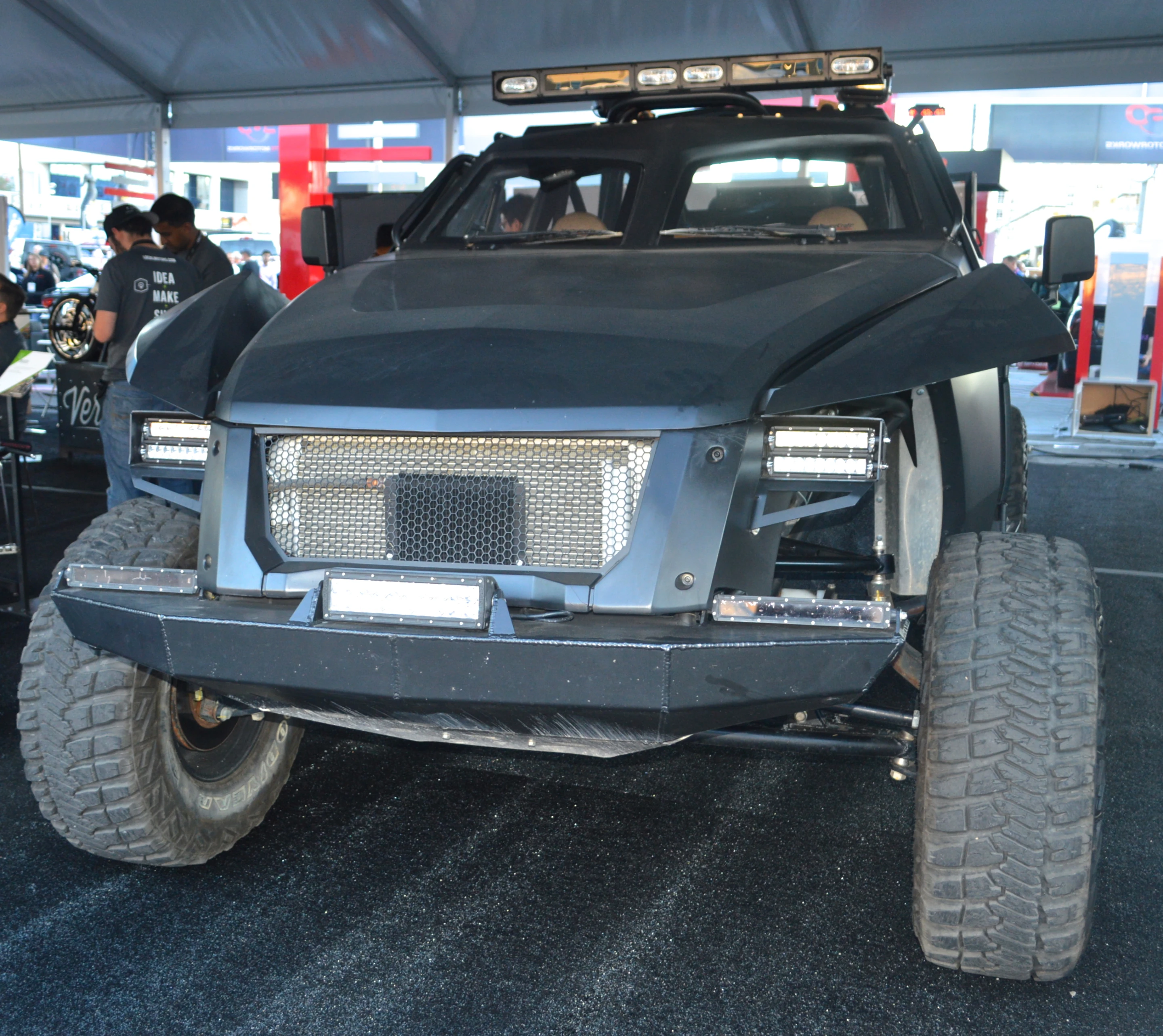 More bad-ass than the Rally Fighter: Local Motors prepared the XC2V for DARPA (Photo: C.C. Weiss/Gizmag)