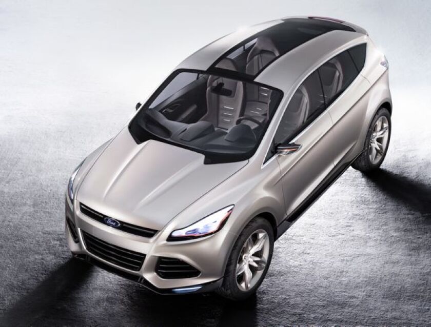 This Monday at the Detroit Auto Show 2011, Ford introduced the public to its Vertrek compact SUV concept