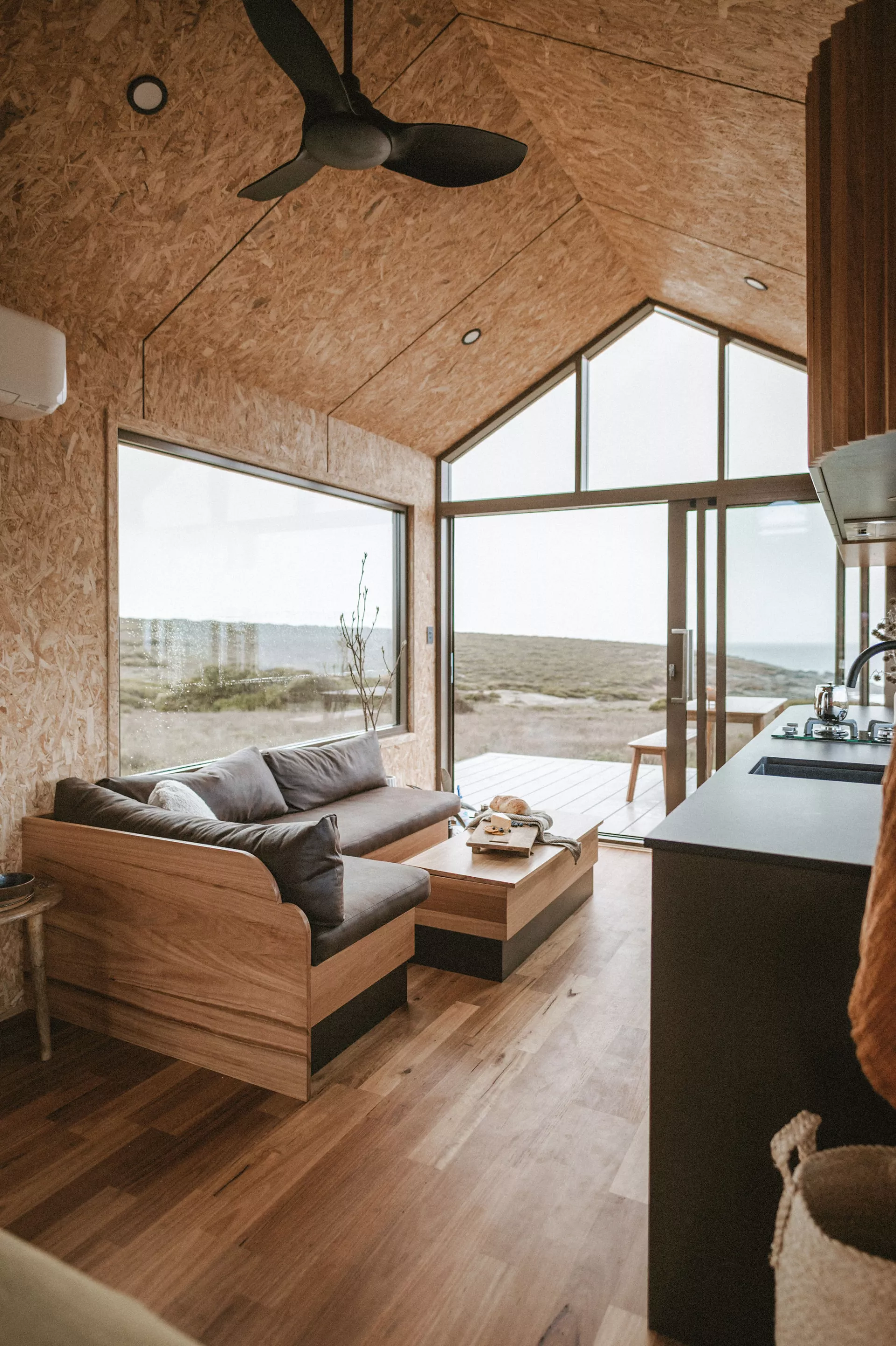 The Maldhi is kept a comfortable temperature with air-conditioning and a ceiling fan