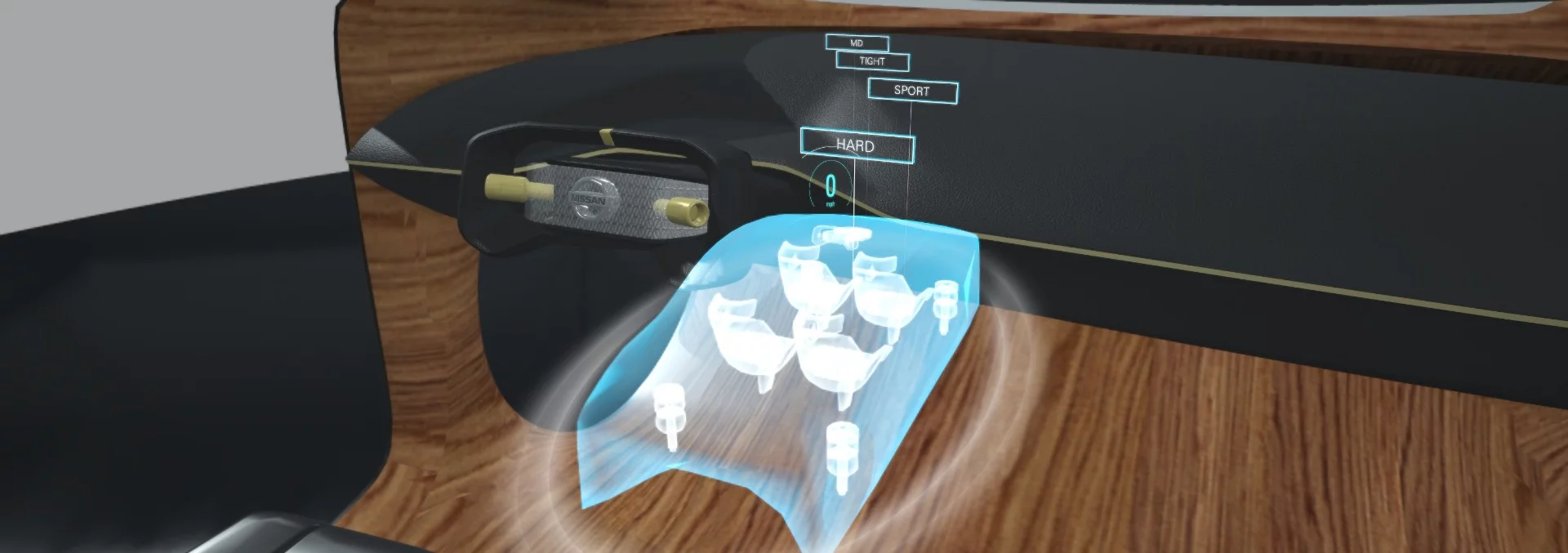 Nissan's I2V system monitors those inside the vehicle as well as what's outside of the vehicle, allowing for alerts for drowsiness or the like