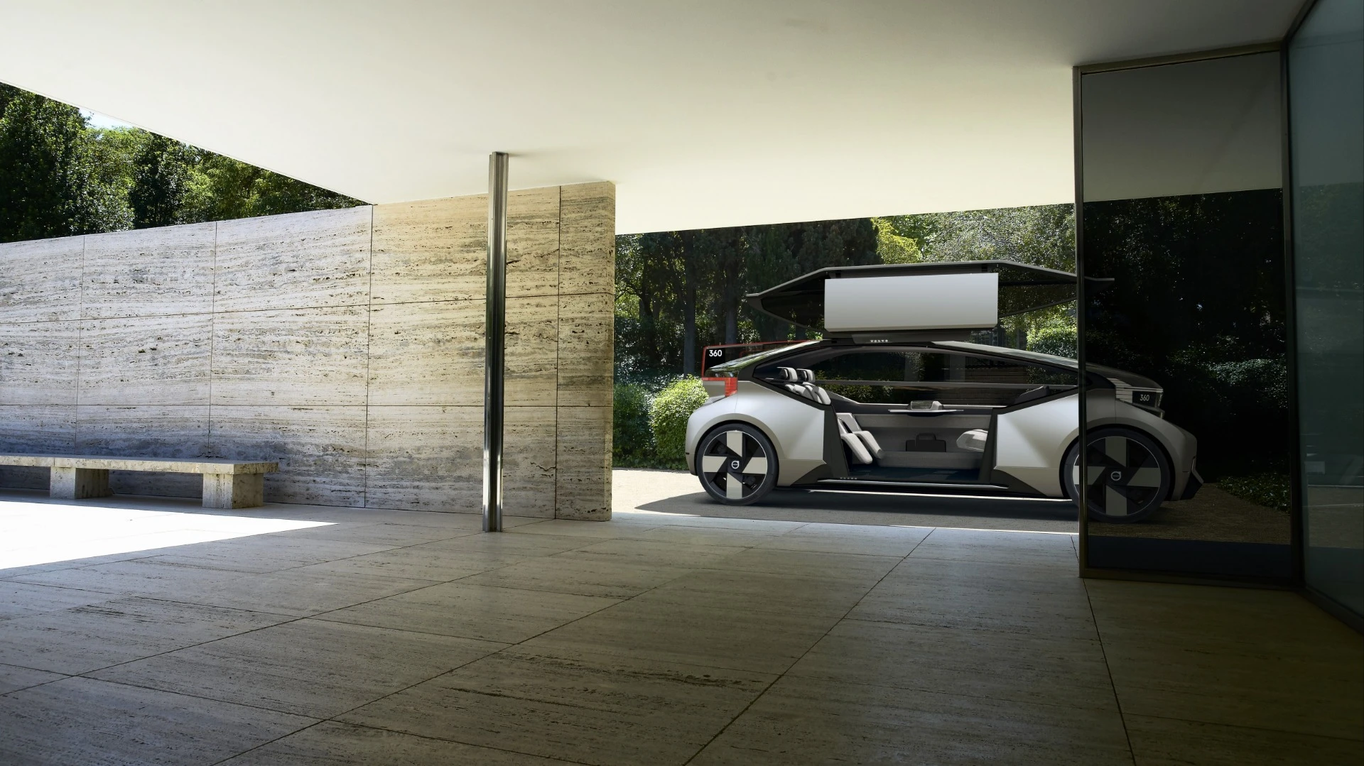 A large entry for easy ingress/egress
