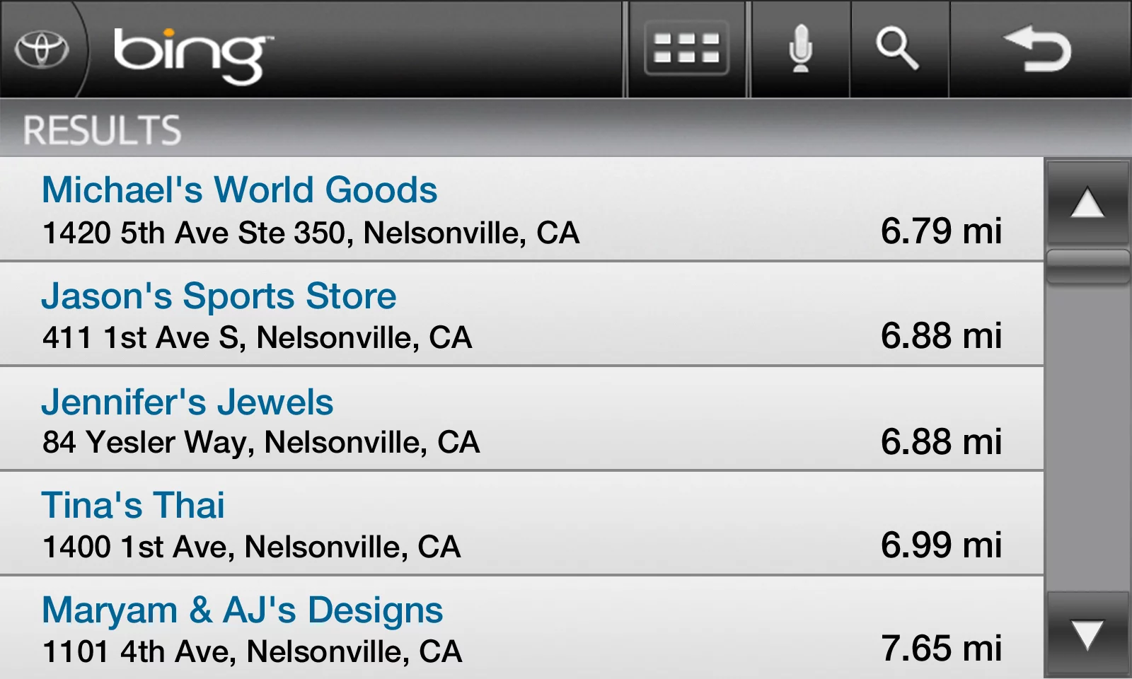 Toyota Entune System