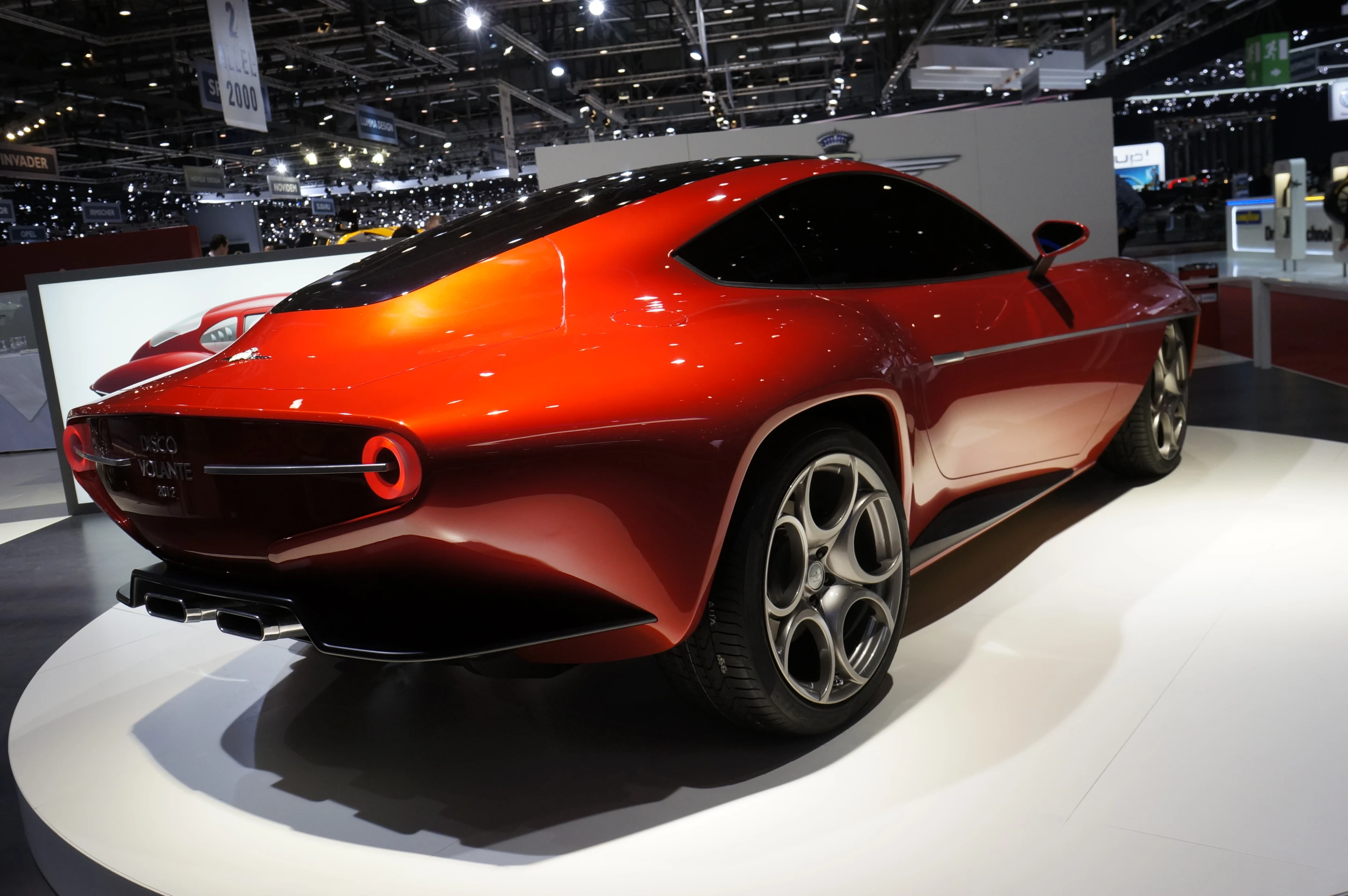 The Dico Volante 2012 chassis is based on the Alfa Romeo 8C Competizione (Image: Alfa Romeo)