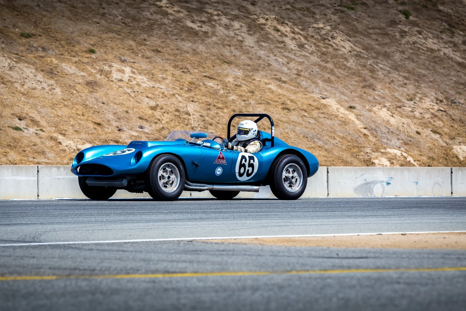 1959 Echidna Special just before the finishing straightaway