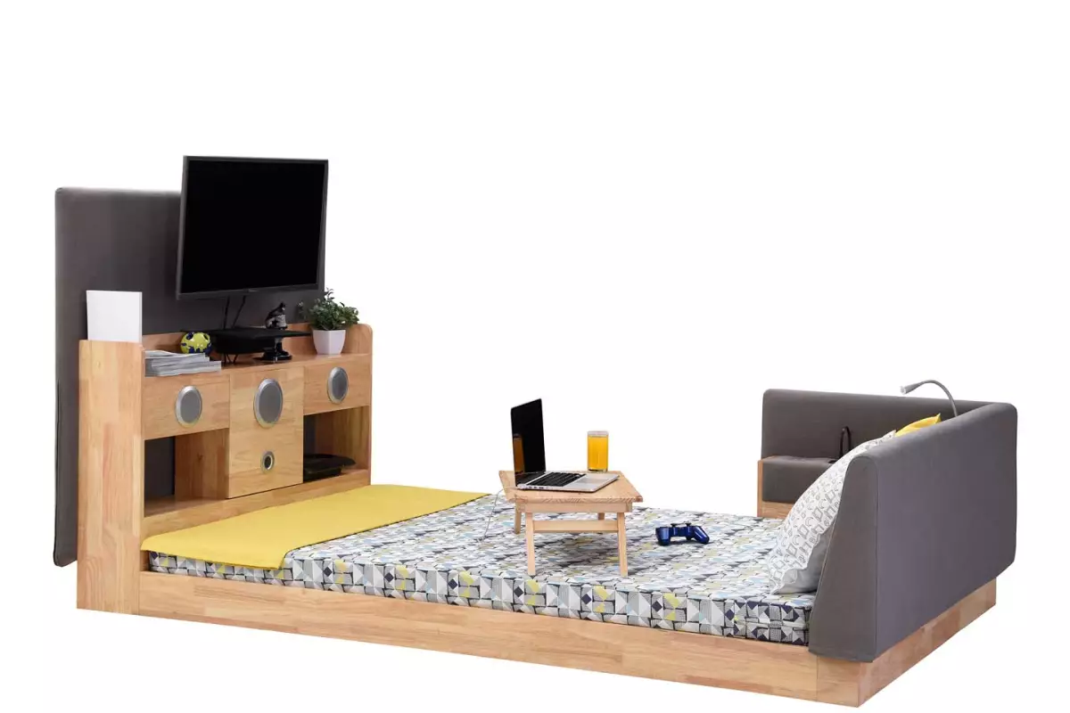 Work, rest and play without getting out of bed, thanks to the Pod from Furlenco