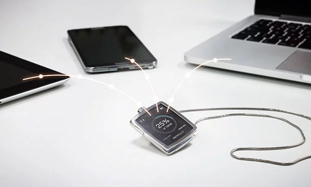 ReVault syncs data using Wi-Fi and Bluetooth