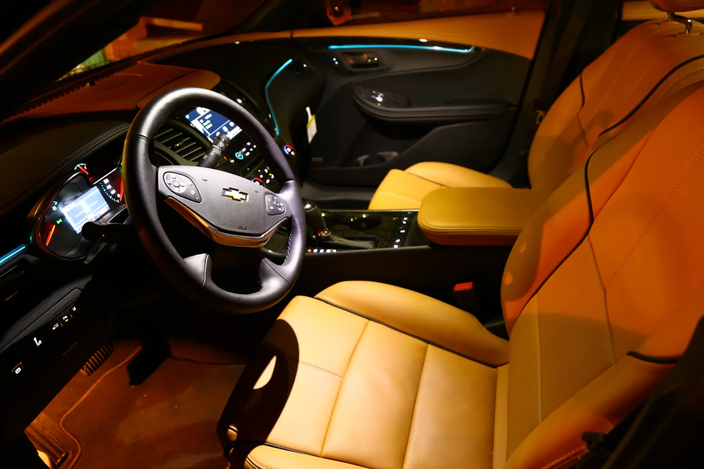 At just under US$41,500 the 2015 Impala LTZ isn't a bad deal when looking at competitor sedan offerings (Photo: Angus MacKenzie/Gizmag)