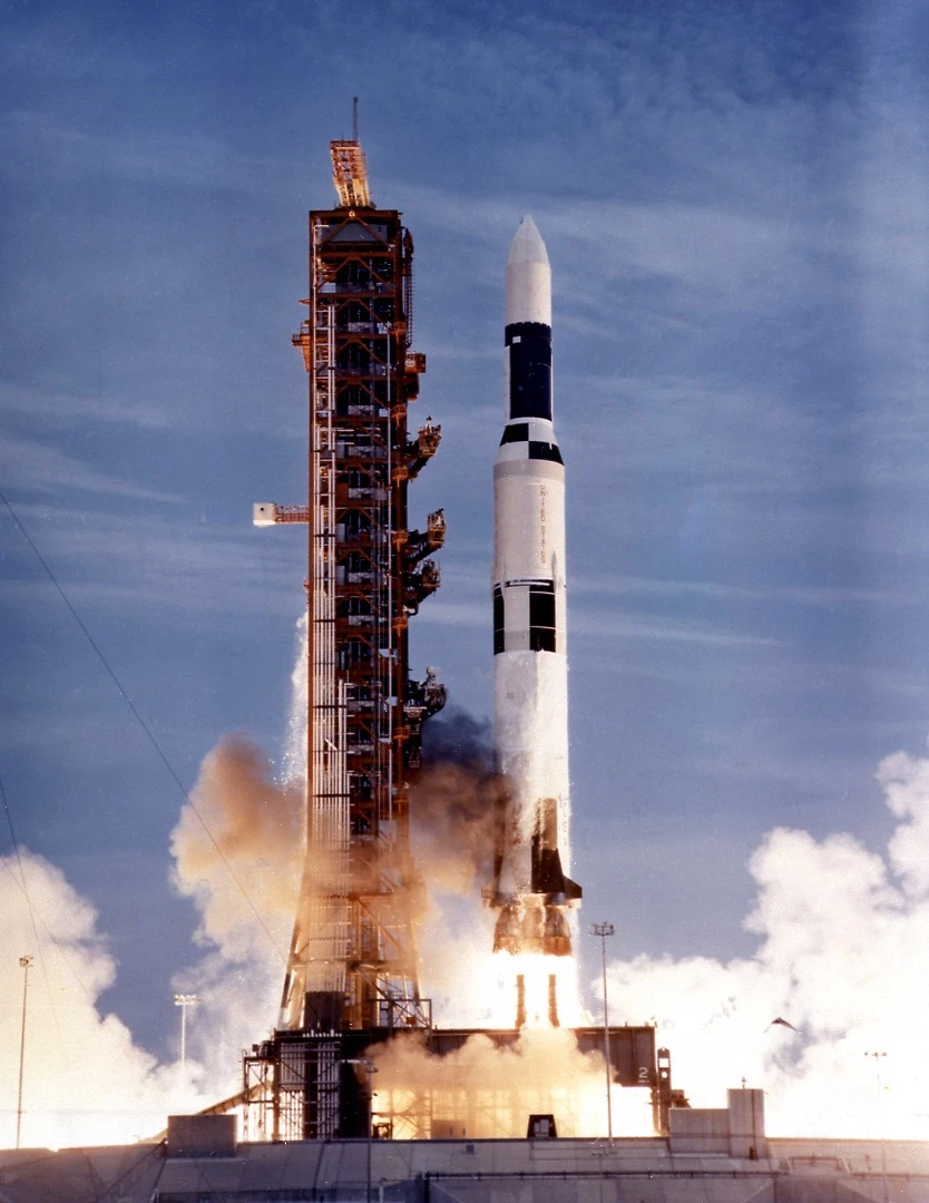 The last Saturn V flight for the Skylab 1 mission