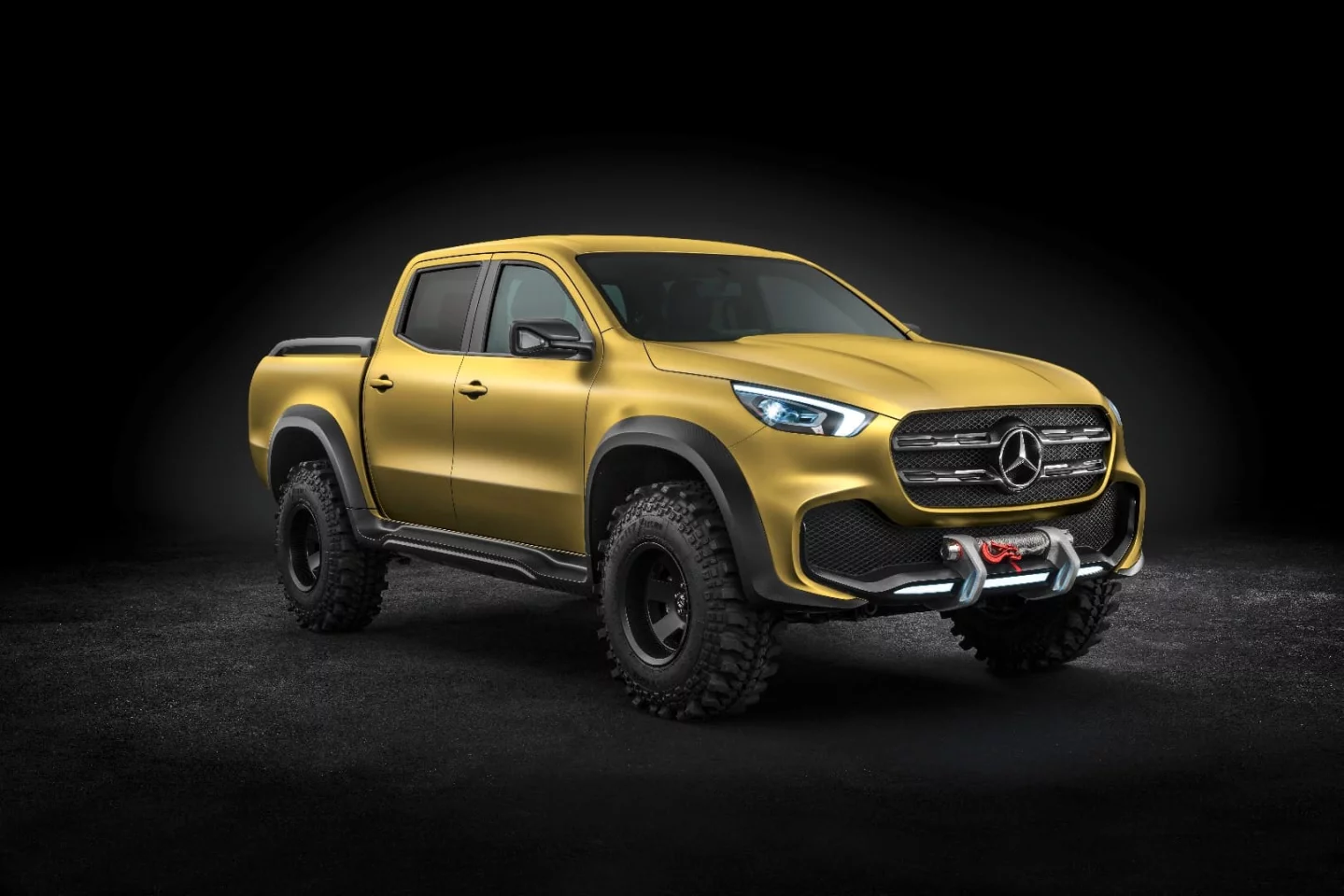 The X-Class Powerful Adventurer comes with new front bumpers and a winch