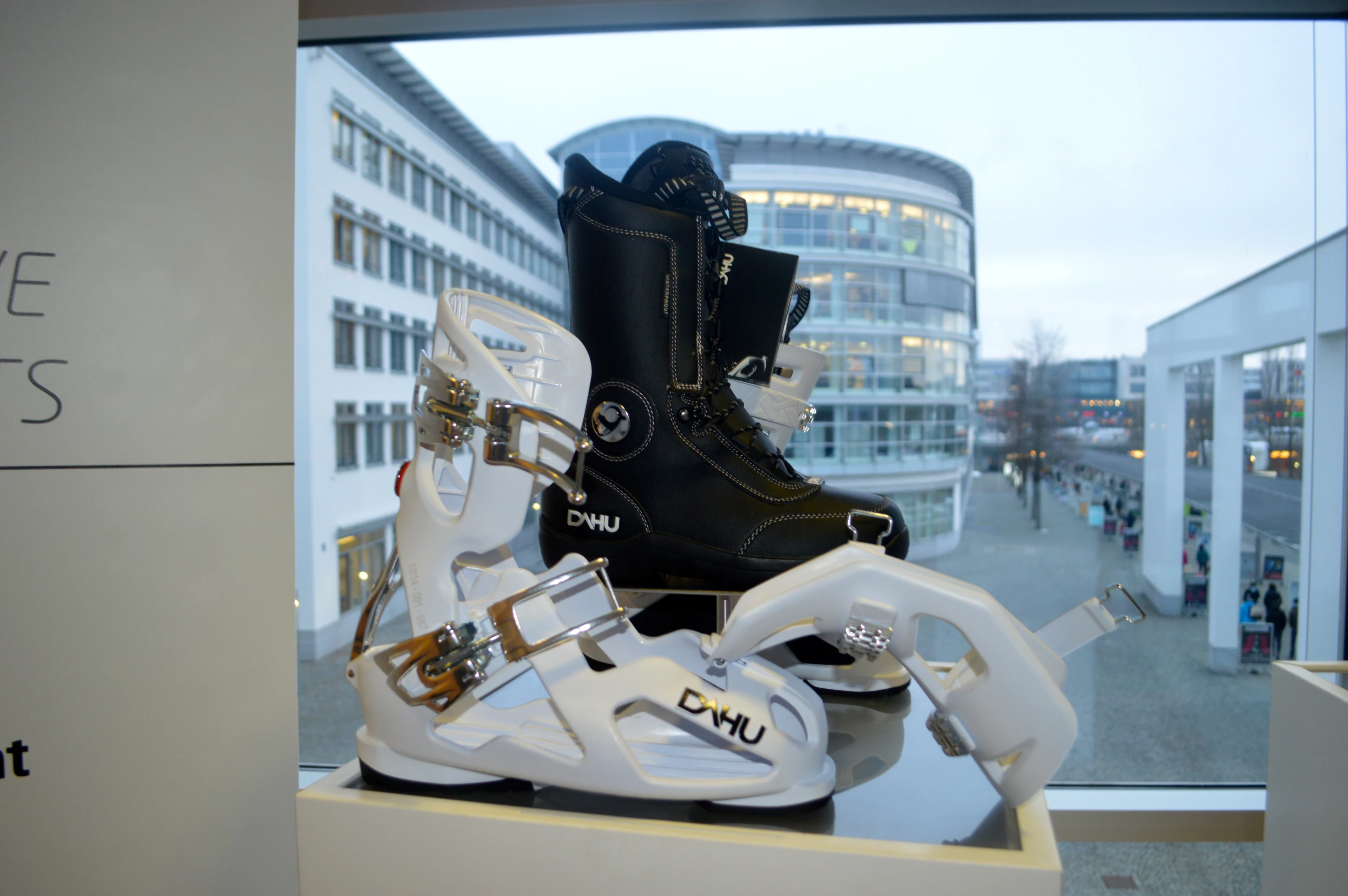 Swiss-based DAHU is the latest company to offer a ski boot with soft inner boot and hard exoskeleton