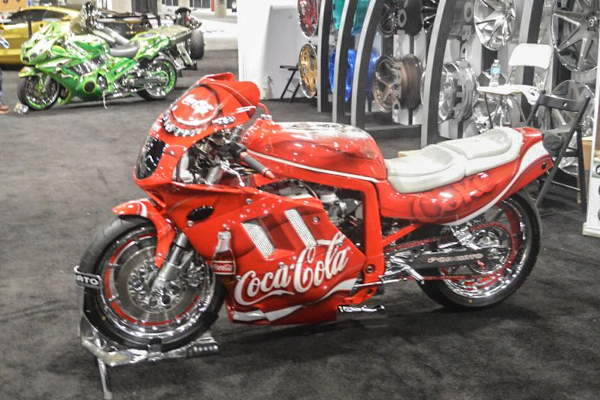 Motorcycles at the 2014 LA Auto Show (Photo: C.C. Weiss/Gizmag)