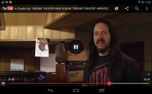 You can watch video on your Nexus 7 in HD, but only stream in SD with the free version of iMediaShare