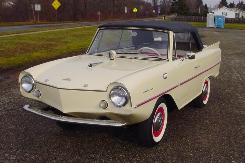 Barrett-Jackson sold this 1967 Amphicar for US$93,500 at Scottsdale in 2007.