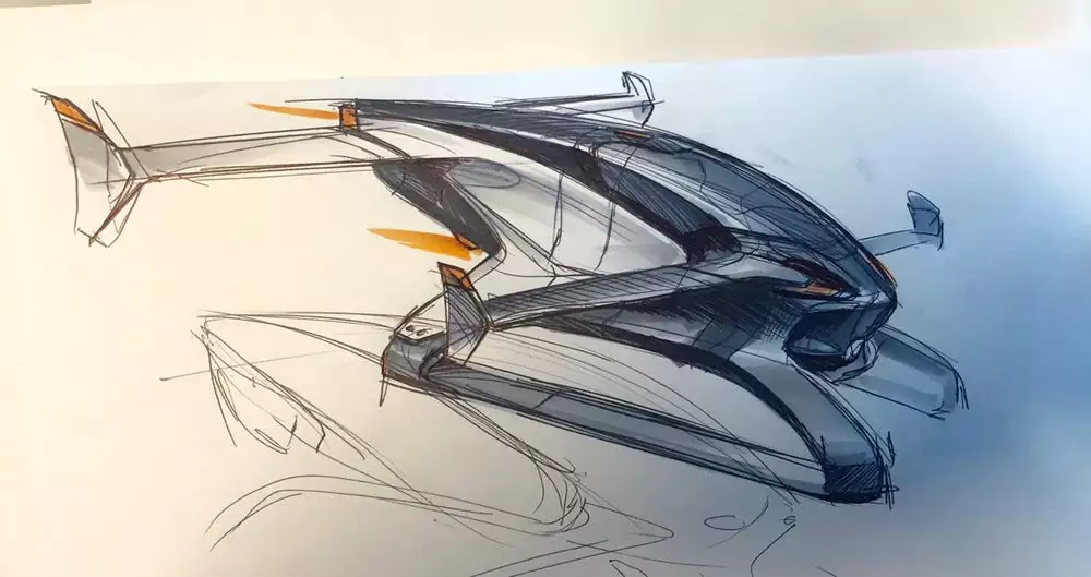 Early concept art of Vahana