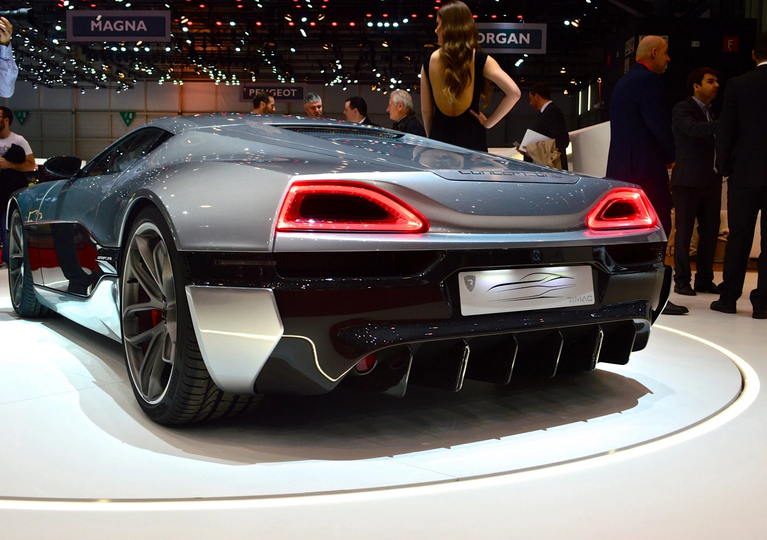 Rimac Concept One at the 2016 Geneva Motor Show