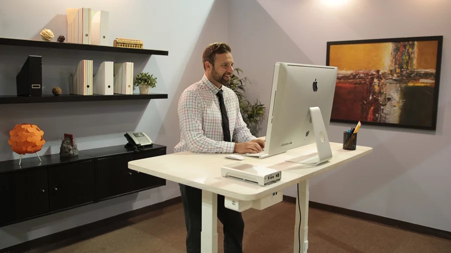 The Autonomous Desk comes with a ready-made training plan for getting used to a standing desk