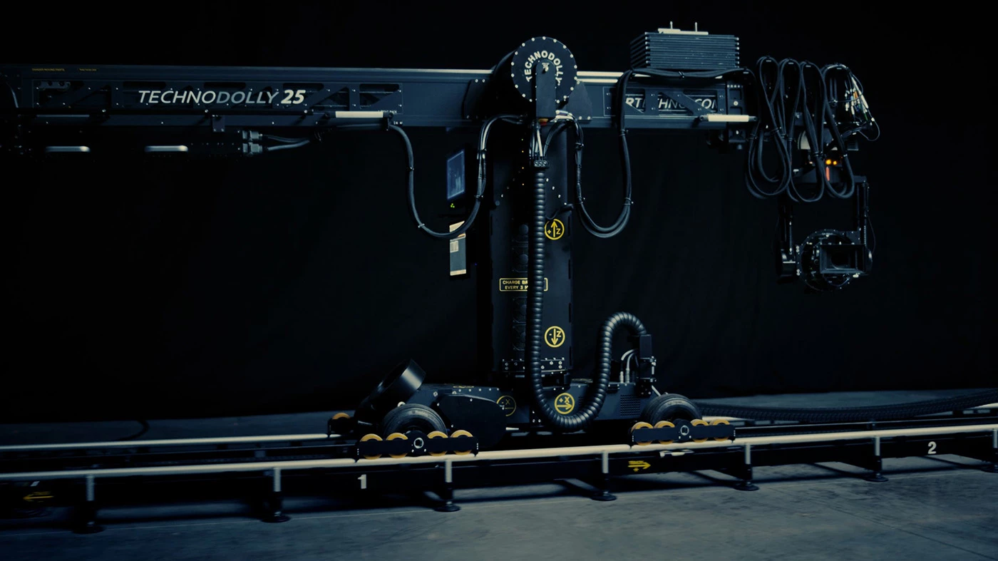 The PXO Akira is said to feature one of just four of these million-dollar TechnoDolly robotic camera cranes on the planet