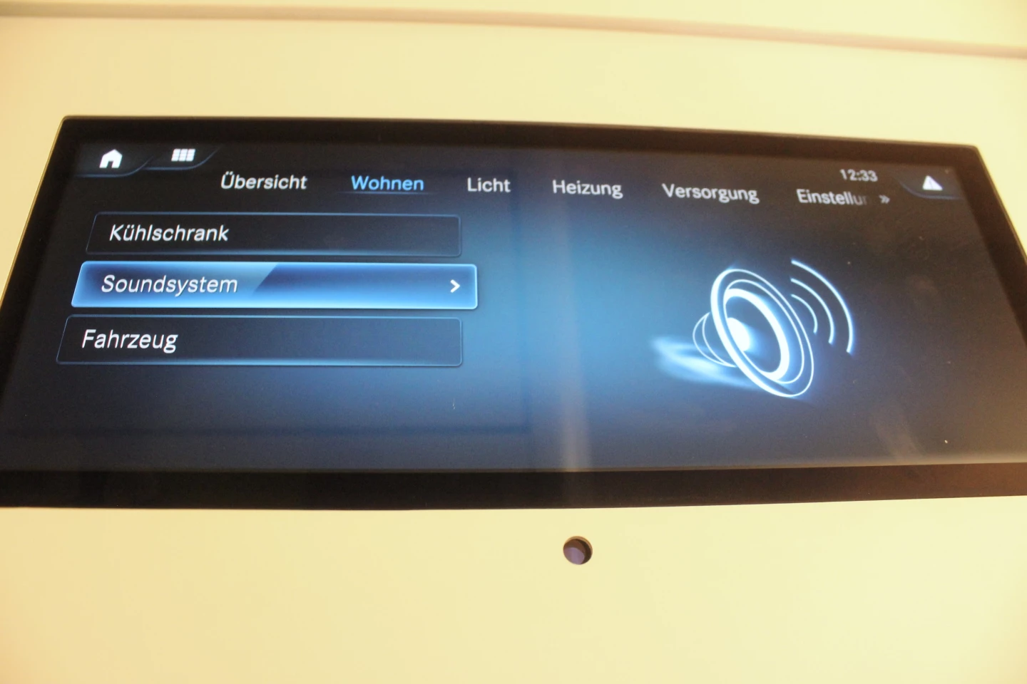 Cranking up the sound system with the James Cook control system