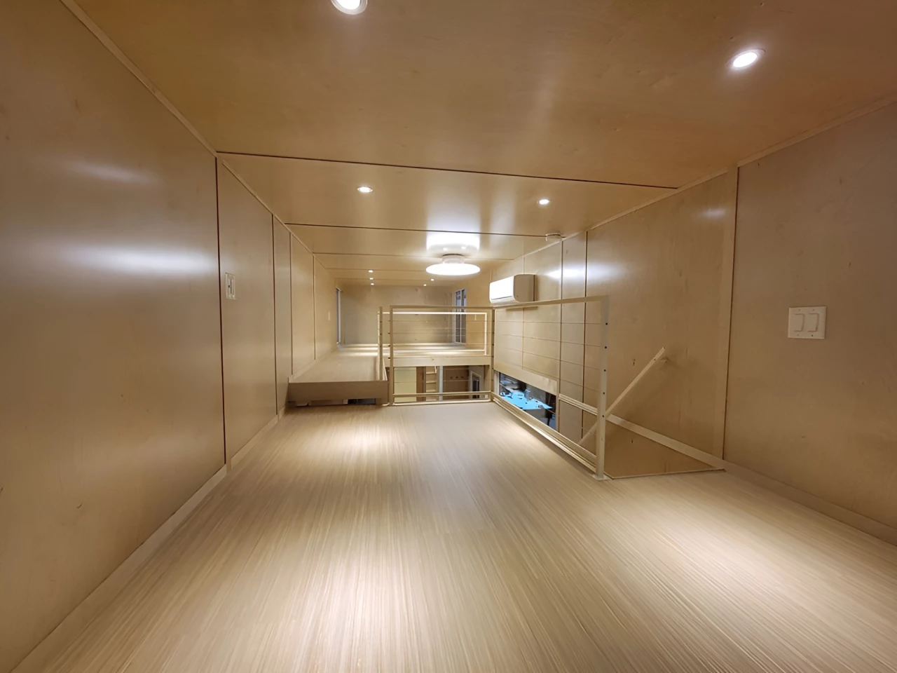 The eONE XL's upper level contains two spacious bedrooms