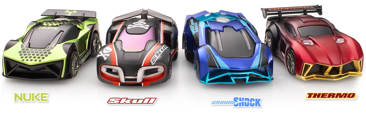 The cars with Anki Overdrive have been given a design upgrade and can be controlled by distinct artificial intelligence personalities