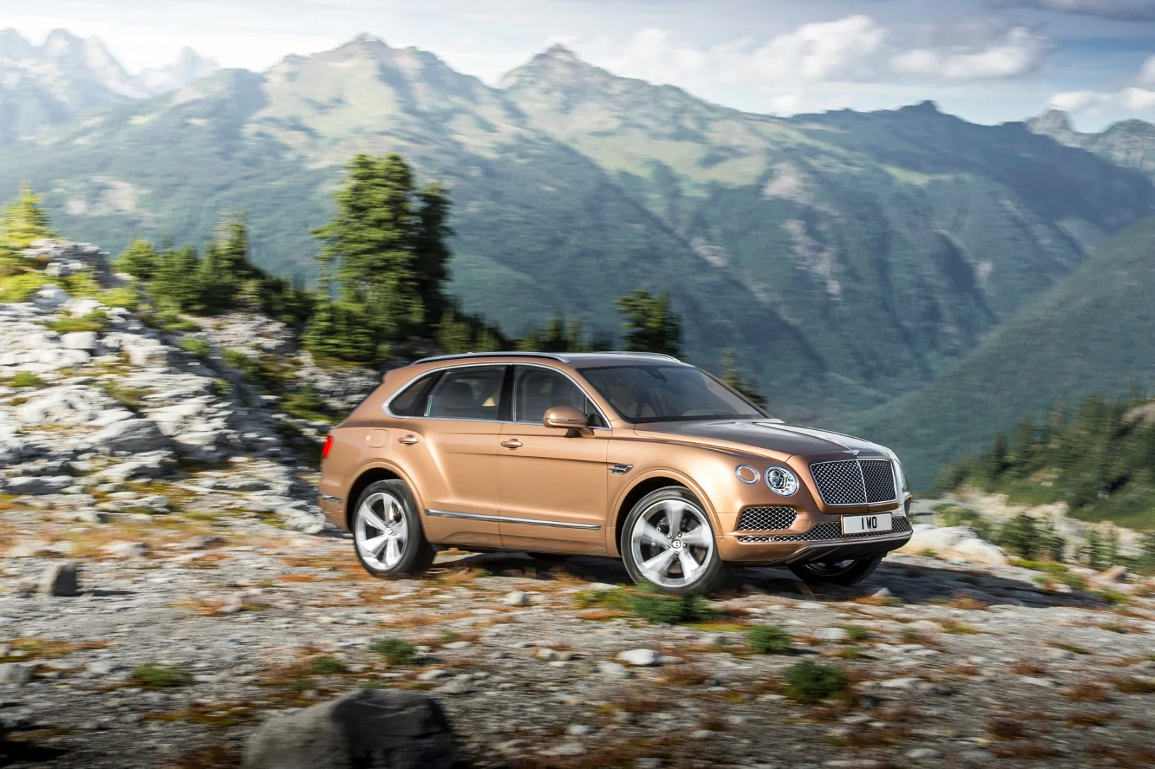 The Bentayga is powered by a twin-turbocharged 6-liter engine