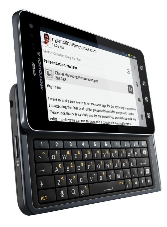 Motorola DROID 3 QWERTY slider lands at Verizon