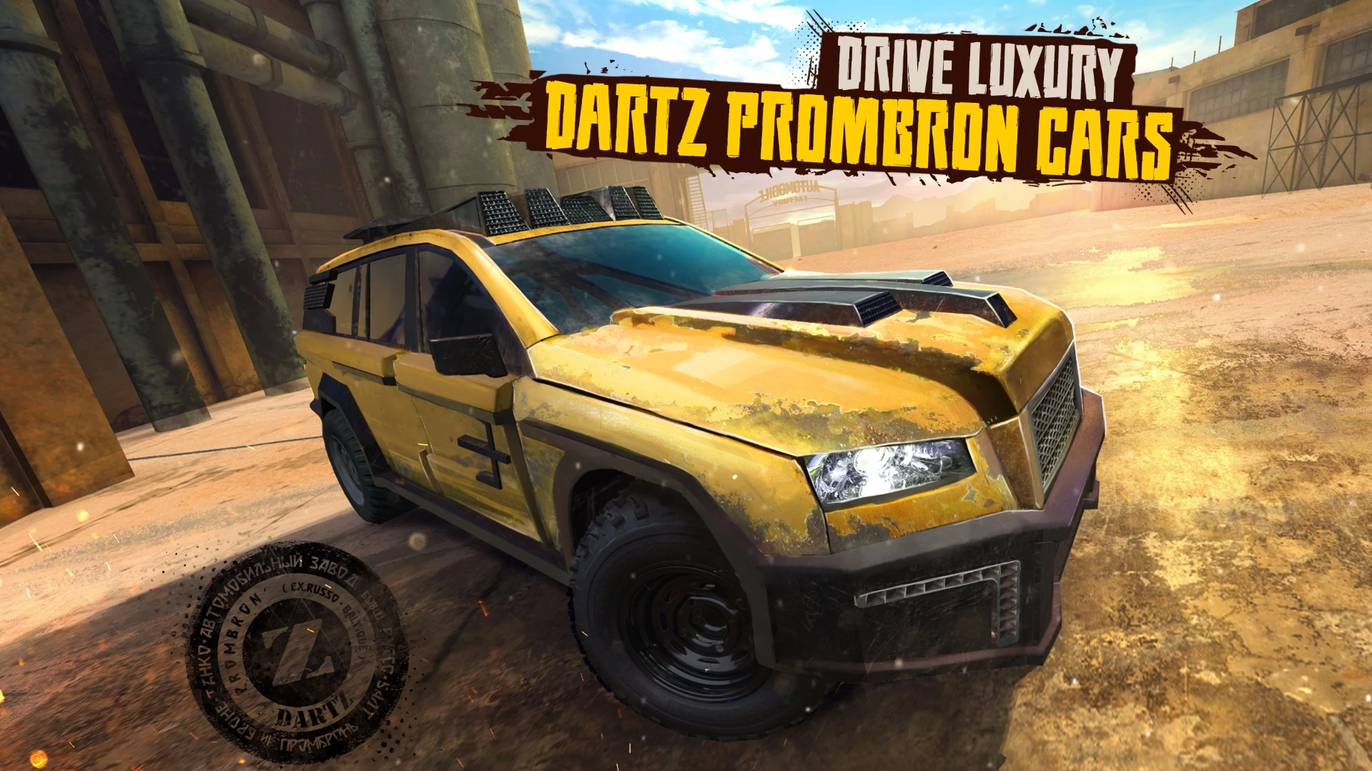 Dartz's big, brutal vehicles will be available to drive in a forthcoming mobile game