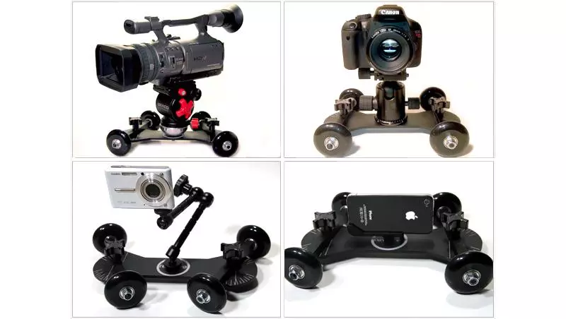 The Revolve is solidly built to handle even the heaviest camera setups