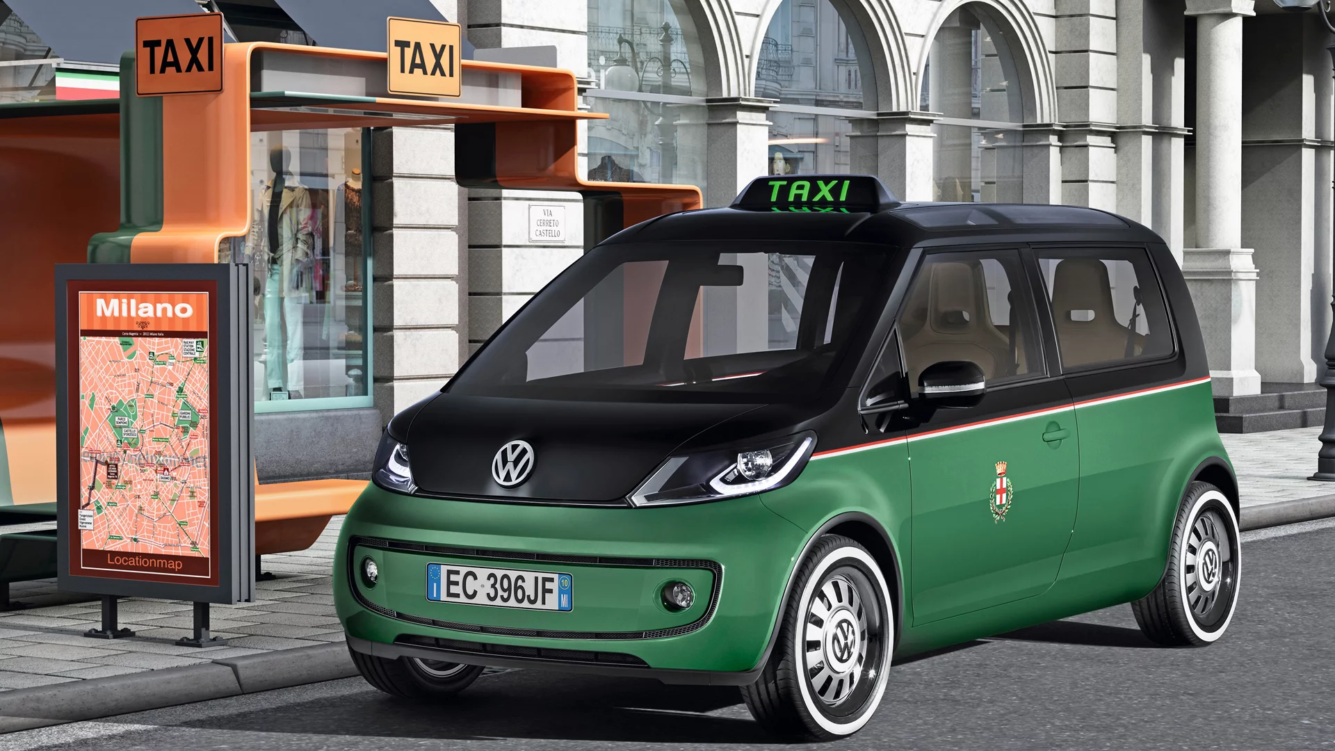 Volkswagen's Milano Taxi Electric Vehicle concept
