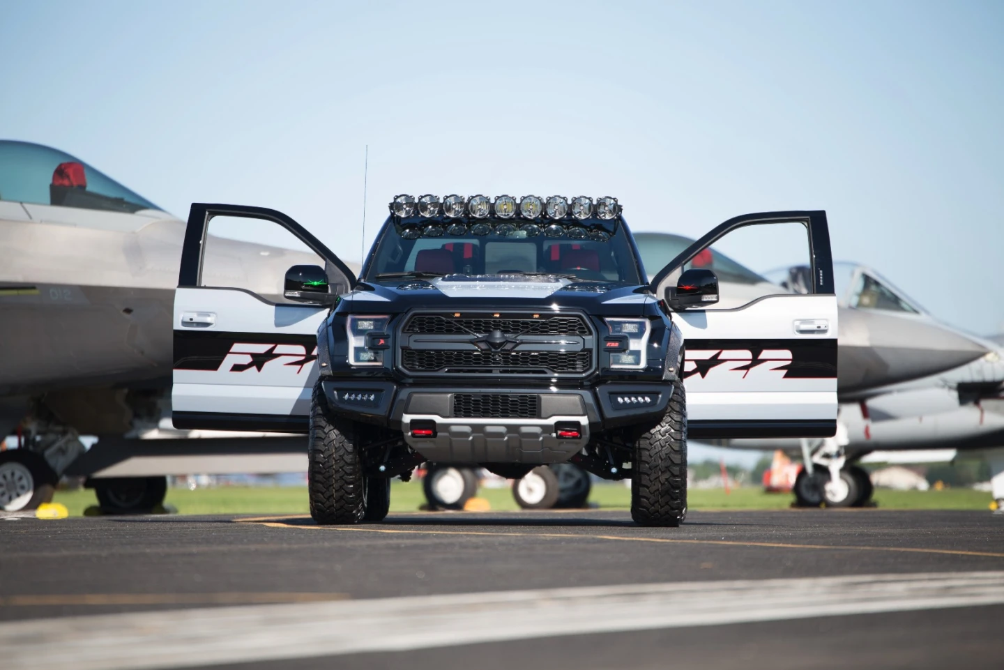 Ford F-22 Raptor F-150 soars at auction
