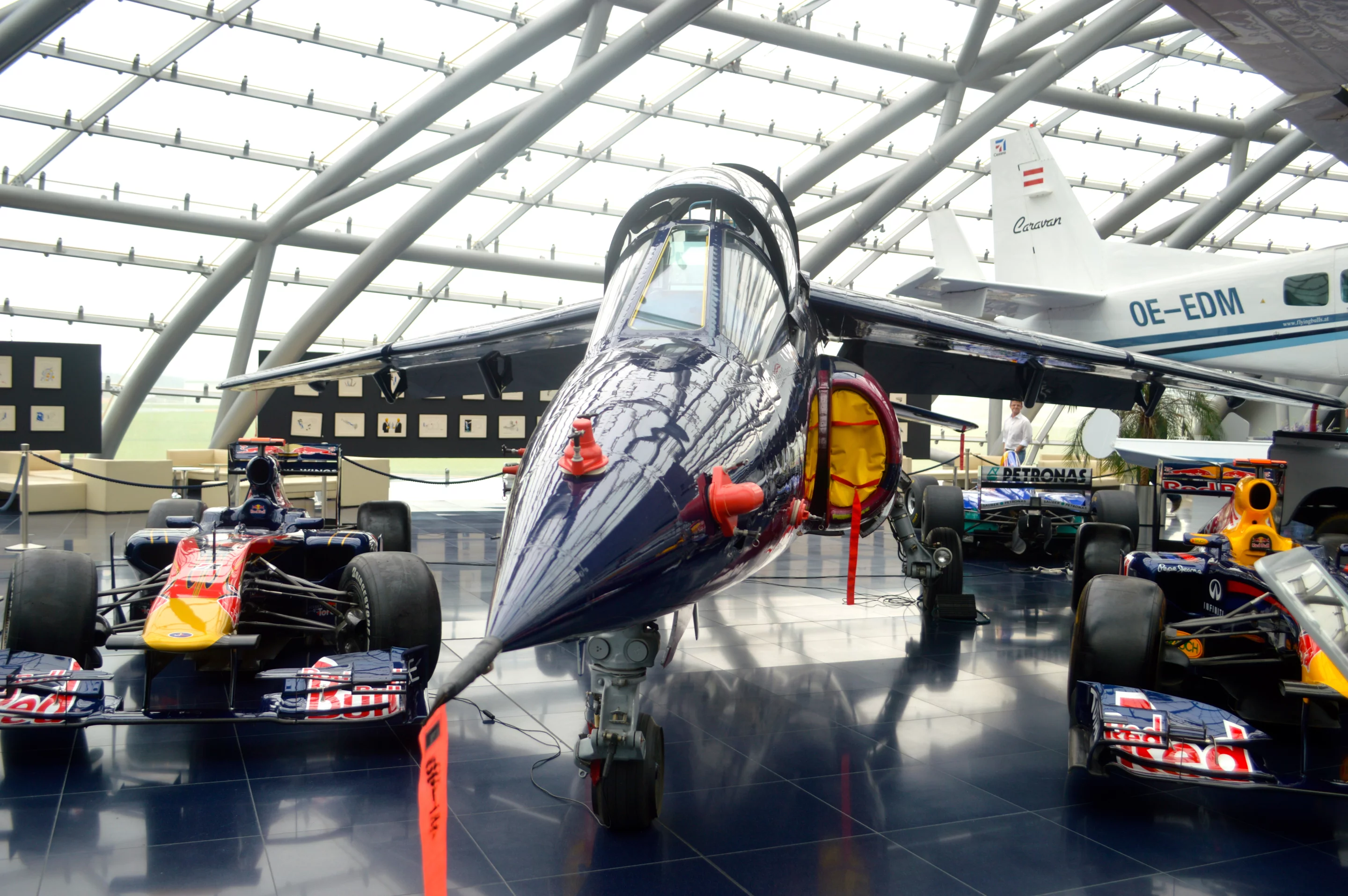 Looking straight down the nose of the Alpha Jet feels like staring at the tip of a missile (Photo: C.C. Weiss/Gizmag)