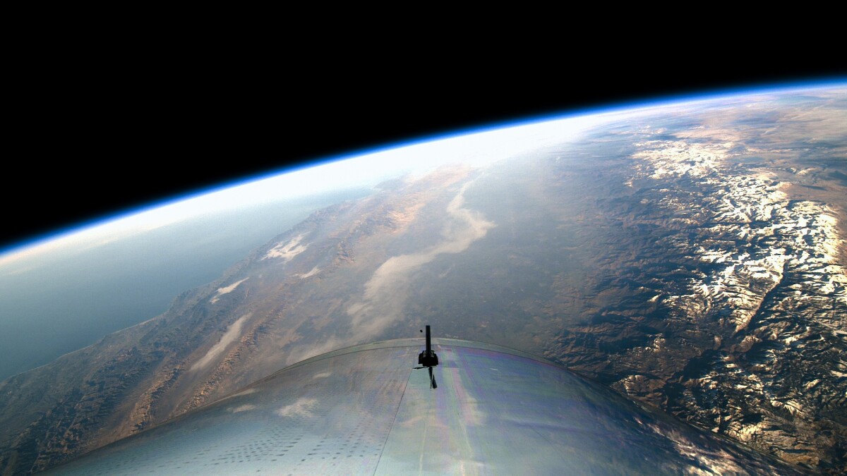 Wing view from VSS Unity