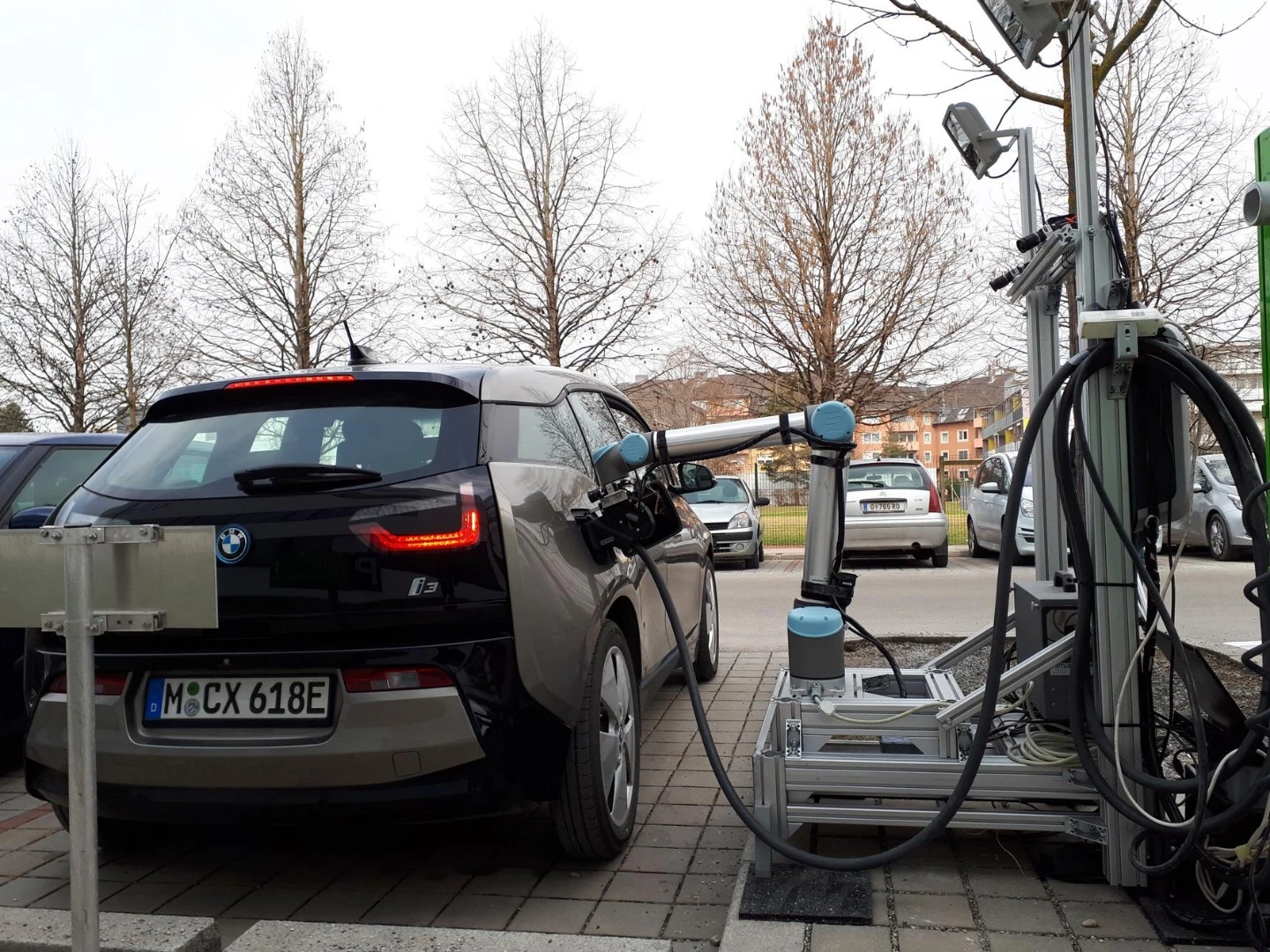 The system is compatible cars that have a standard type of charging port