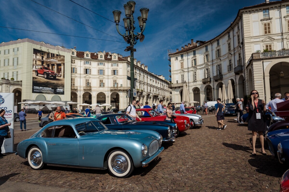 The Arte in Movimento class of magnificant coupes, fronted by the Cisitalia 202 of Gino Coen