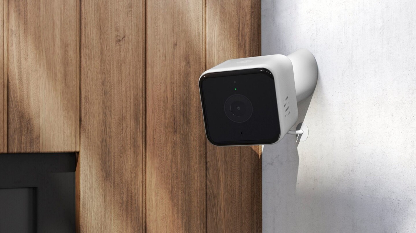 Hive takes its boxy home monitoring camera outdoors