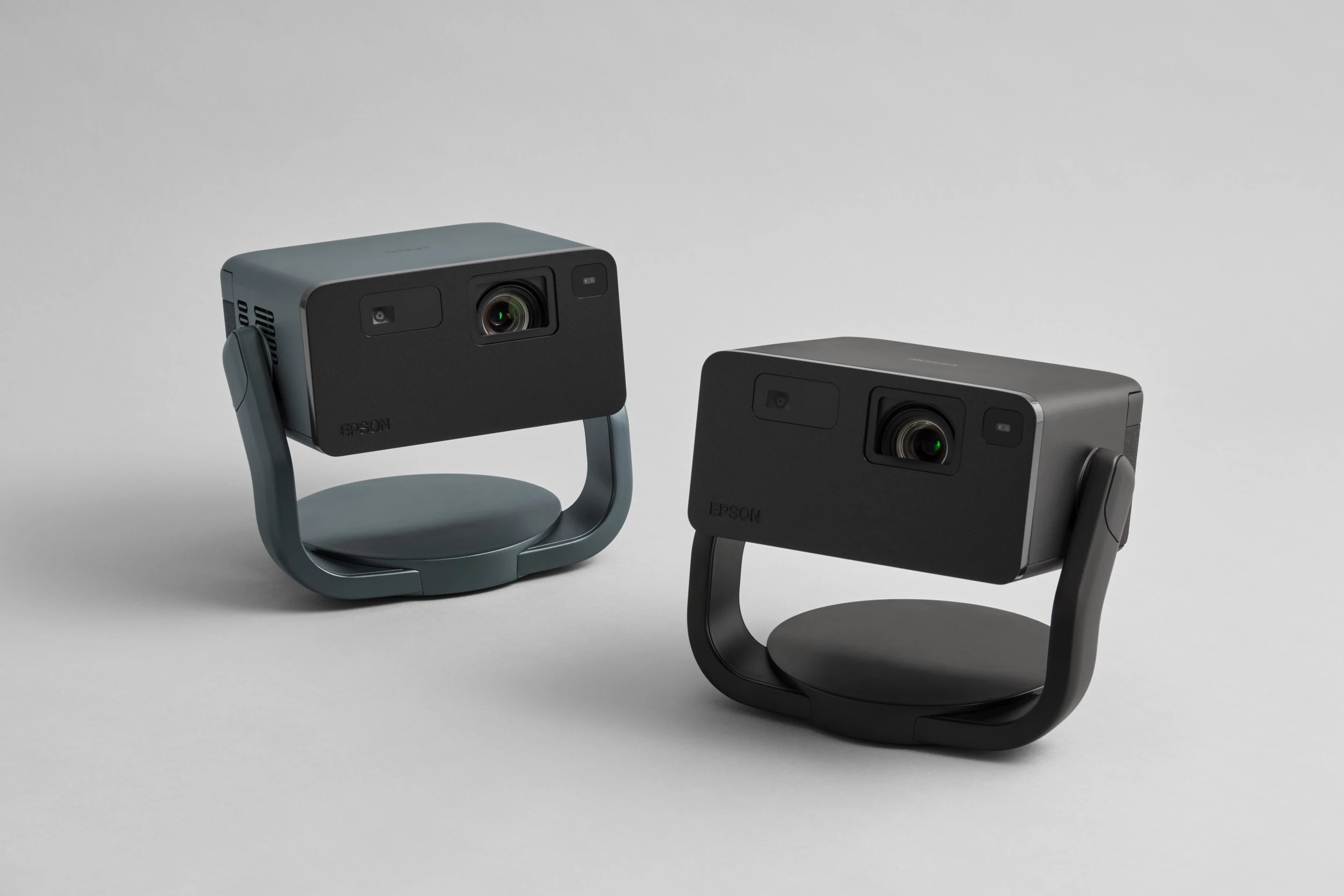 The EF-22 mini projector ships with an adjustable stand for positioning flexibility