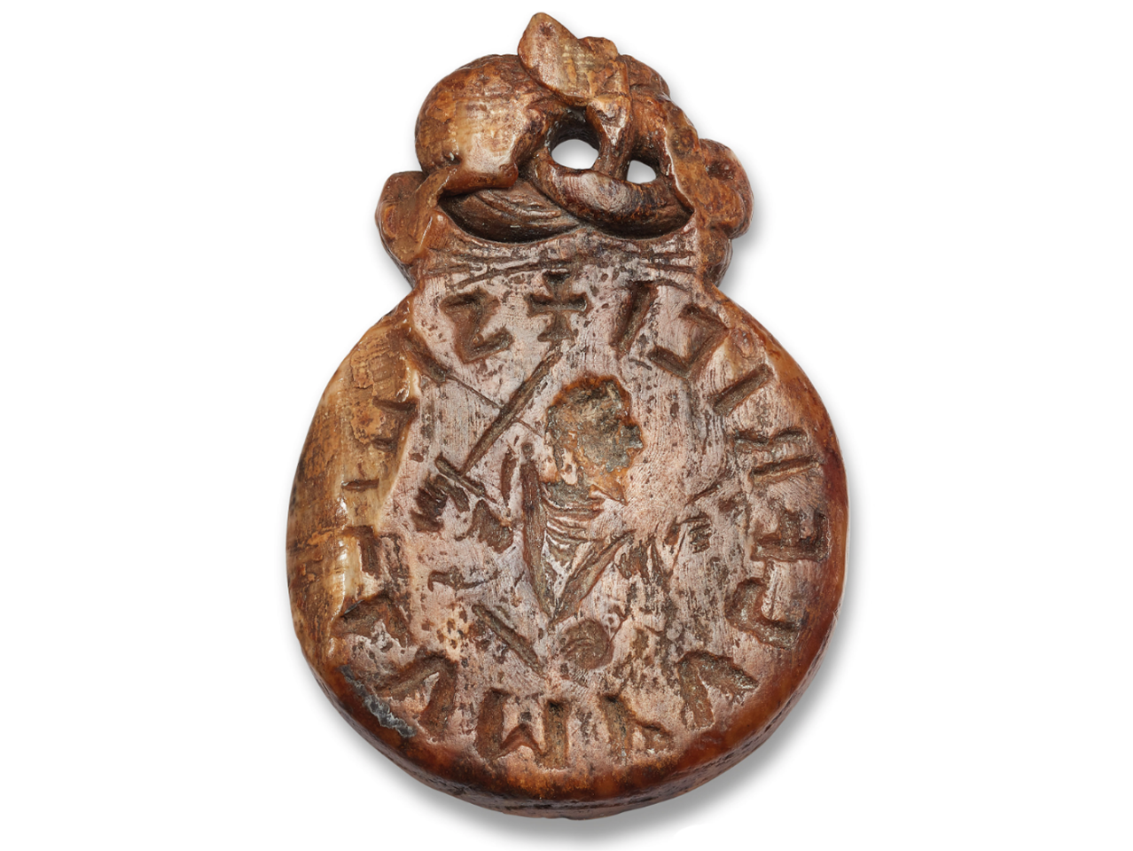 The seal of Wulfric c. first half 11th century | Auction Description | Estimate: $88,620 to $126,600 | Auction Date: July 10, 2019