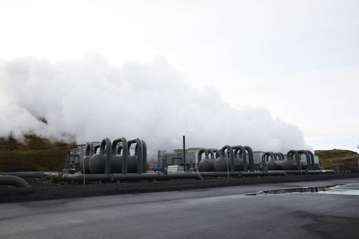 With onsite carbon capture technology, the Hellisheidi geothermal power plant in Iceland has been billed as the world's first negative emissions power plant