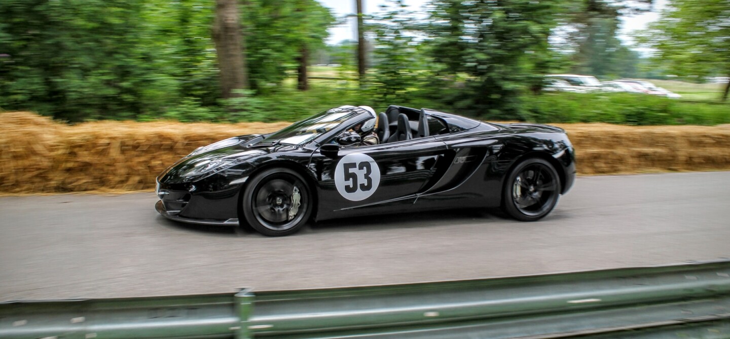 2013 McLaren MP4-12C driven by Tony Graham