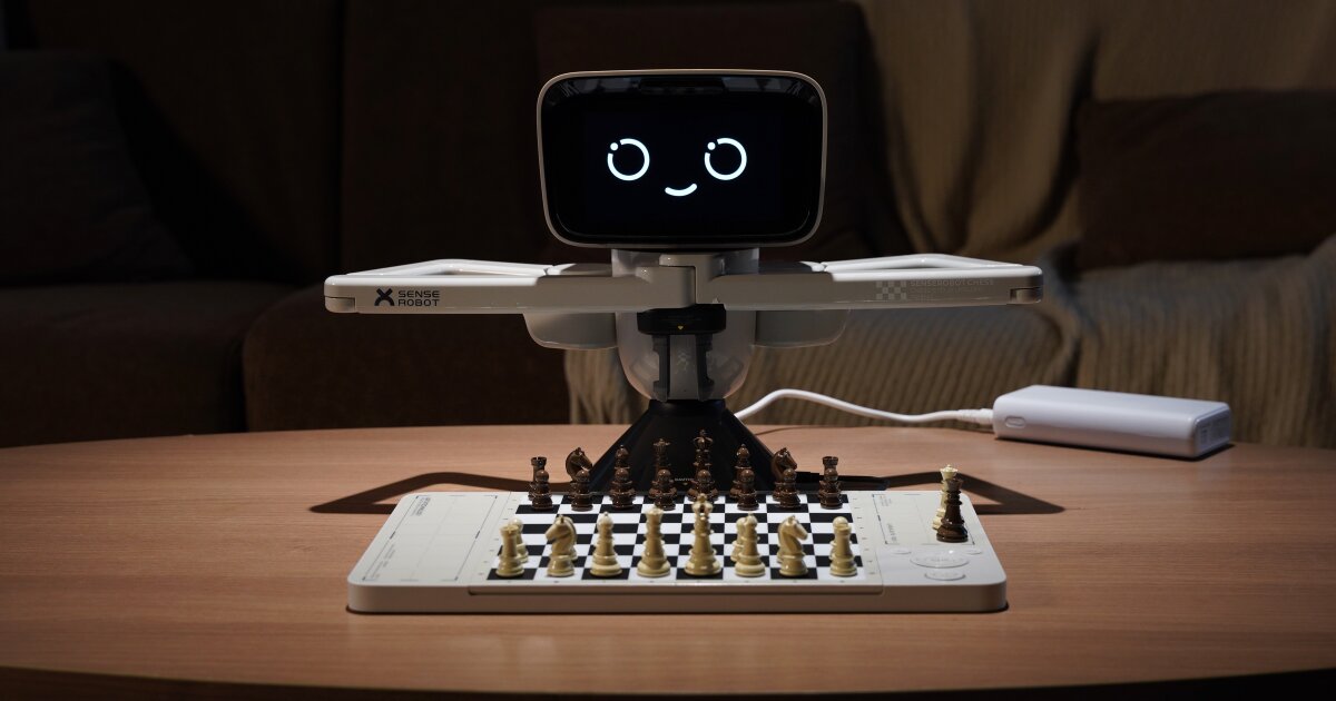 This robot is set to be your miniature AI chess partner – or coach