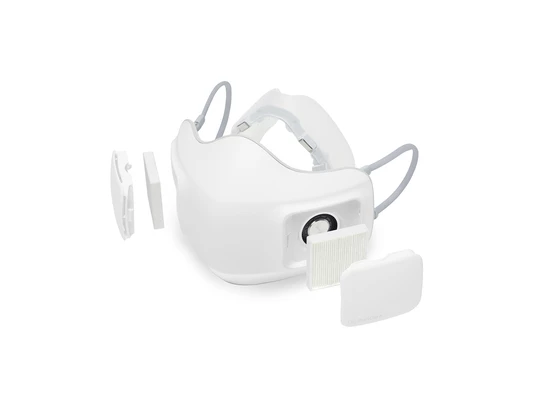 The twin HEPA filters are replaceable