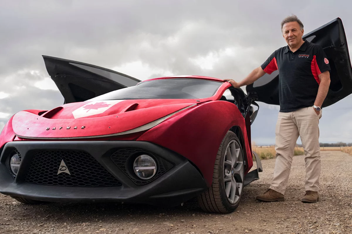 The Spiritus is a two-seater that Daymak plans to offer in two very different specs