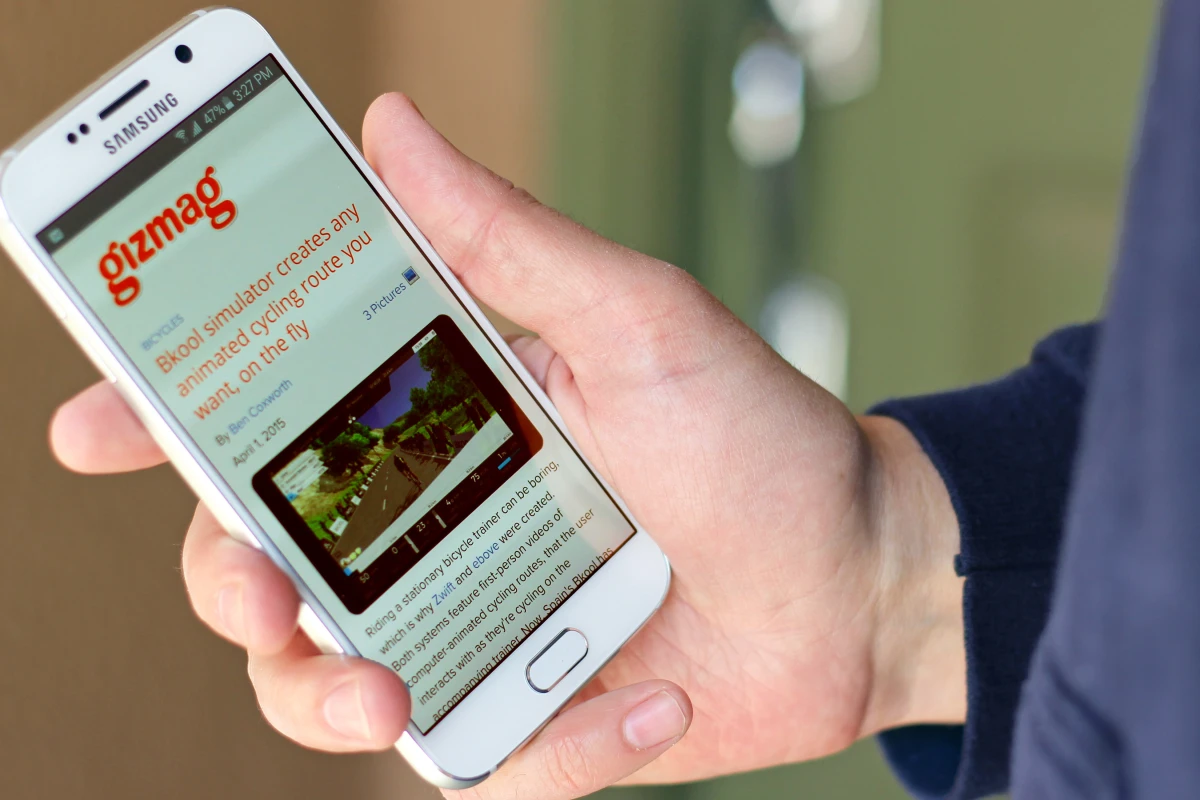 Gizmag shares some early thoughts on the Samsung Galaxy S6 (Photo: Will Shanklin/Gizmag.com)