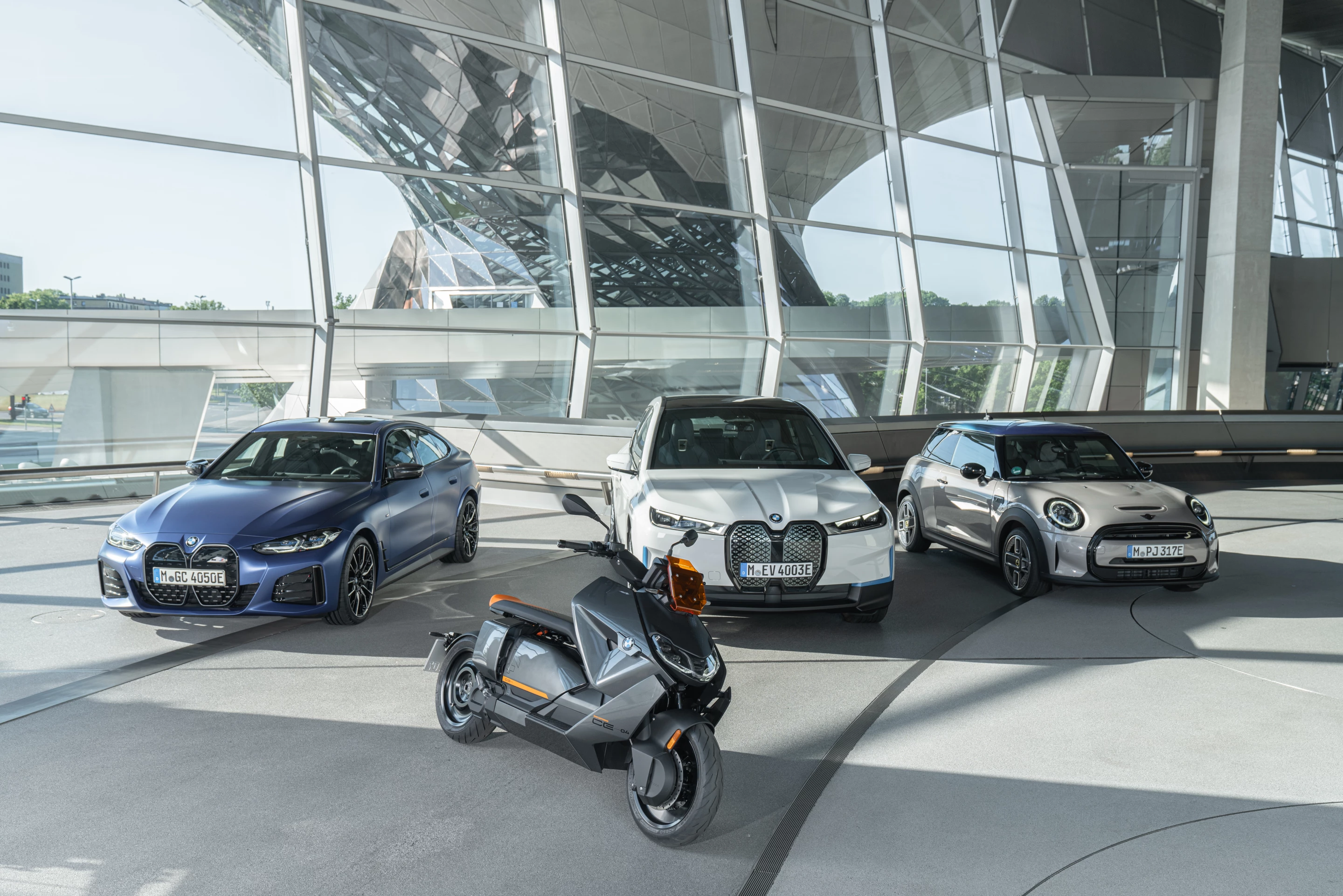 The CE 04 is the latest member of BMW's all-electric vehicle family, with the company saying that "all future new BMW Motorrad models for urban mobility will be pure electric"